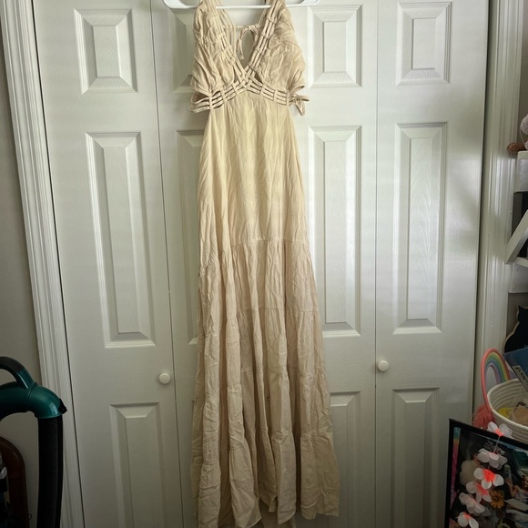 Free People NWT Dress in off white size XL - Picture 2 of 6